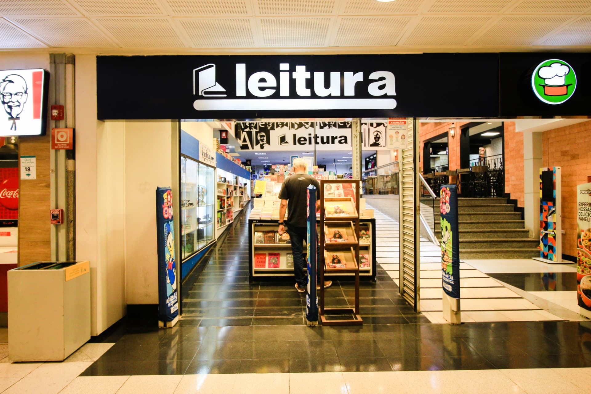 Obra Loja Leitura — Shopping Conjunto Nacional em Brasília/DF